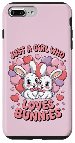 Nur ein Mädchen, das Hasen liebt Süßes Hasenpaar Hülle für iPhone 7 Plus/8 Plus Nur ein Mädchen, das Hasen liebt Süßes Hasenpaar Hülle für iPhone 7 Plus/8 Plus von Bunny Bunny Lovers
