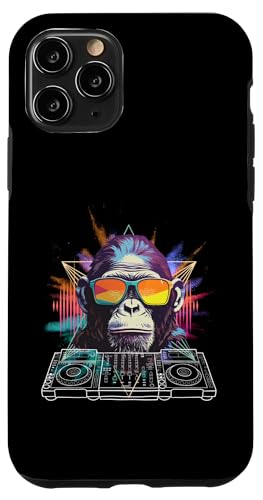 Buntes DJ Mischpult Motiv mit Gorilla & Sonnenbrille Hülle für iPhone 11 Pro Buntes DJ Mischpult Motiv mit Gorilla & Sonnenbrille Hülle für iPhone 11 Pro von Bunte DJ Techno Tiere