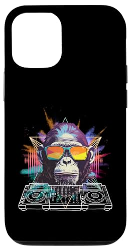 Buntes DJ Mischpult Motiv mit Gorilla & Sonnenbrille Hülle für iPhone 12/12 Pro Buntes DJ Mischpult Motiv mit Gorilla & Sonnenbrille Hülle für iPhone 12/12 Pro von Bunte DJ Techno Tiere