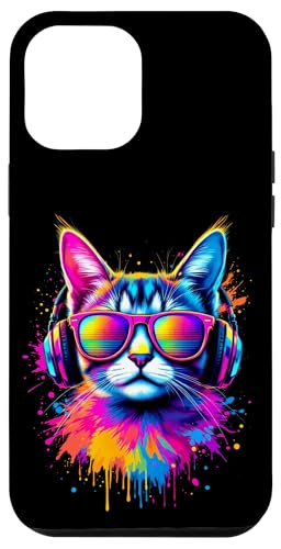 Bunte Katze Mit Kopfhörern Hülle für iPhone 12 Pro Max Bunte Katze Mit Kopfhörern Hülle für iPhone 12 Pro Max von Bunte Katze Mit Kopfhörern Designs