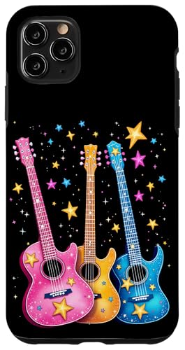 Bunte Gitarre Hülle für iPhone 11 Pro Max Bunte Gitarre Hülle für iPhone 11 Pro Max von Buntes Gitarrendesign