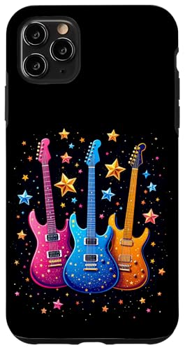 Bunte Gitarre Hülle für iPhone 11 Pro Max von Buntes Gitarrendesign