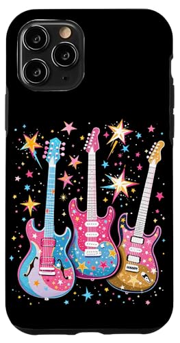 Bunte Gitarre Hülle für iPhone 11 Pro von Buntes Gitarrendesign