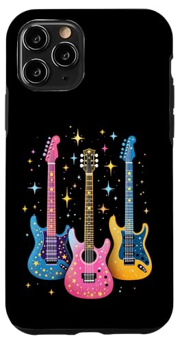 Bunte Gitarre Hülle für iPhone 11 Pro von Buntes Gitarrendesign