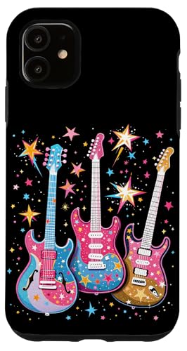 Bunte Gitarre Hülle für iPhone 11 Bunte Gitarre Hülle für iPhone 11 von Buntes Gitarrendesign