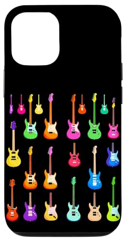 Bunte Gitarre Hülle für iPhone 12/12 Pro von Buntes Gitarrendesign