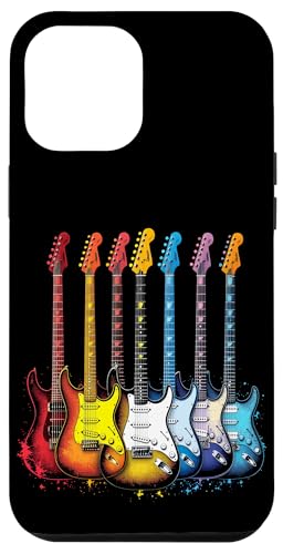 Bunte Gitarre Hülle für iPhone 12 Pro Max von Buntes Gitarrendesign