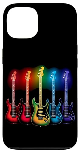 Bunte Gitarre Hülle für iPhone 13 von Buntes Gitarrendesign