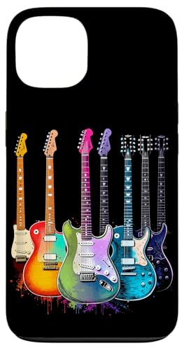 Bunte Gitarre Hülle für iPhone 13 von Buntes Gitarrendesign