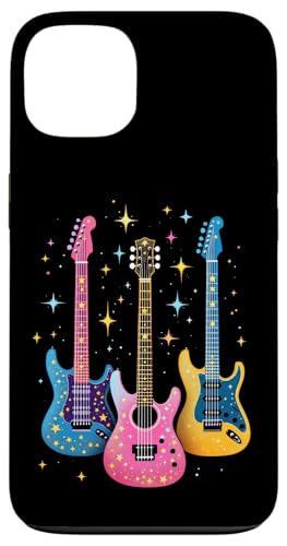Bunte Gitarre Hülle für iPhone 13 von Buntes Gitarrendesign
