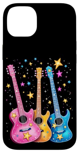 Bunte Gitarre Hülle für iPhone 14 Plus Bunte Gitarre Hülle für iPhone 14 Plus von Buntes Gitarrendesign
