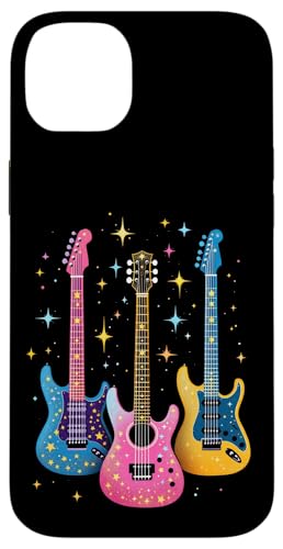 Bunte Gitarre Hülle für iPhone 14 Plus von Buntes Gitarrendesign