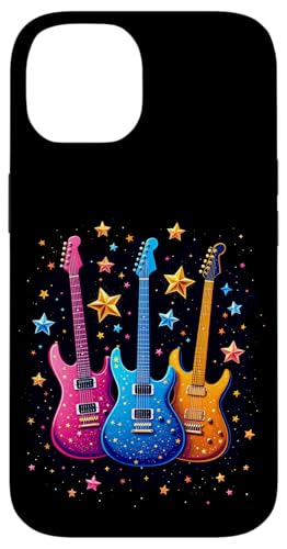 Bunte Gitarre Hülle für iPhone 14 Bunte Gitarre Hülle für iPhone 14 von Buntes Gitarrendesign