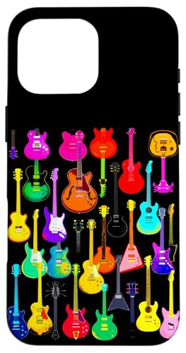 Bunte Gitarre Hülle für iPhone 16 Pro Max Bunte Gitarre Hülle für iPhone 16 Pro Max von Buntes Gitarrendesign