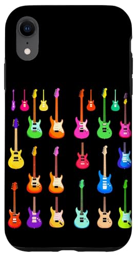 Bunte Gitarre Hülle für iPhone XR von Buntes Gitarrendesign