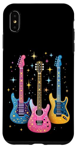 Bunte Gitarre Hülle für iPhone XS Max von Buntes Gitarrendesign