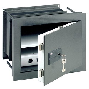 BURG WÄCHTER Wandtresor WT 614 K Sicherheitsstufe 0 nach EN 1143-1 anthrazit 43,4 x 23,3 - 35,1 x 34,2 cm BURG WÄCHTER Wandtresor WT 614 K Sicherheitsstufe 0 nach EN 1143-1 anthrazit 43,4 x 23,3 - 35,1 x 34,2 cm von Burg Wächter