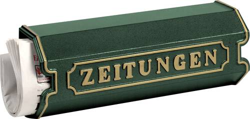 Burg Wächter 1890 GR Zeitungsrolle Gussaluminium Grün von Burg Wächter
