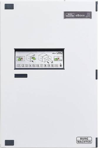 Burg Wächter 41920 eBoxx E 635W Paketbriefkasten Weiß von Burg Wächter