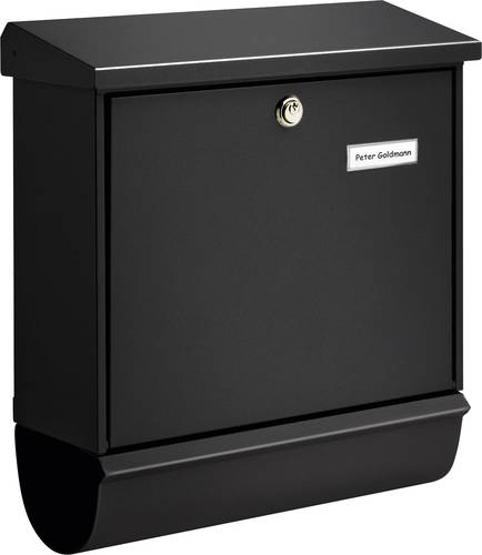 Burg Wächter COMFORT-Set 91300 S Briefkasten Stahlblech Schwarz von Burg Wächter