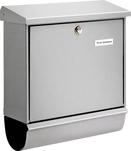 Burg Wächter COMFORT-Set 91300 SI Briefkasten Stahlblech Silber von Burg Wächter