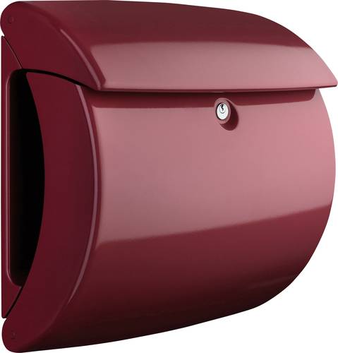 Burg Wächter PIANO 886 Merlot Briefkasten Kunststoff Rot von Burg Wächter