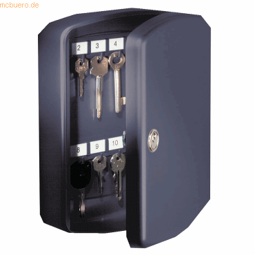 Burg-Wächter Schlüsselbox Key-Box BxTxH 202x157x75 mm 15 Haken schwarz Burg-Wächter Schlüsselbox Key-Box BxTxH 202x157x75 mm 15 Haken schwarz von Burg-Wächter