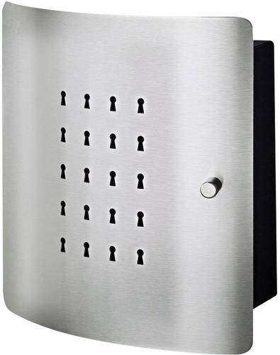 Burg Wächter Schlüsselkasten SLOT 6220/10 Ni 33530 Anzahl Haken 10 Edelstahl, Schwarz Burg Wächter Schlüsselkasten SLOT 6220/10 Ni 33530 Anzahl Haken 10 Edelstahl, Schwarz von Burg Wächter