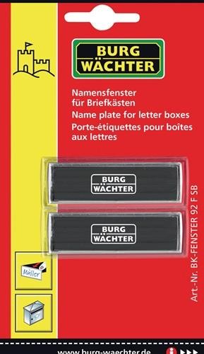 Burg-wÄchter Ersatz-Namensfenster alle Burg-Wächter Briefk. 18661 Burg-wÄchter Ersatz-Namensfenster alle Burg-Wächter Briefk. 18661 von Burg-wÄchter