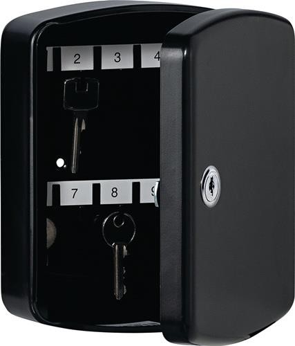 Burg-wÄchter Schlüsselbox Key Box H255xB200xT75mm weiß Stahlbl.Anz.Hak.24 von Burg-wÄchter