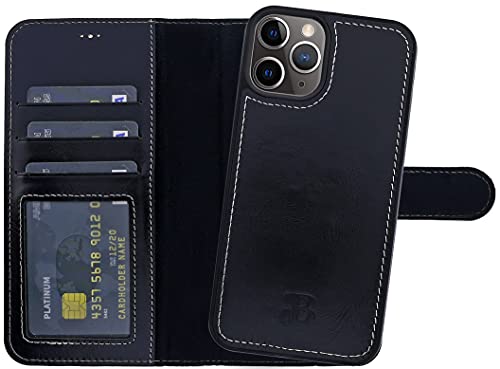 Burkley 2in1 Leder Handytasche für iPhone 13 Pro Handyhülle mit herausnehmbarem Back Cover, 360° Schutz, RFID Blocker Burkley 2in1 Leder Handytasche für iPhone 13 Pro Handyhülle mit herausnehmbarem Back Cover, 360° Schutz, RFID Blocker von Burkley