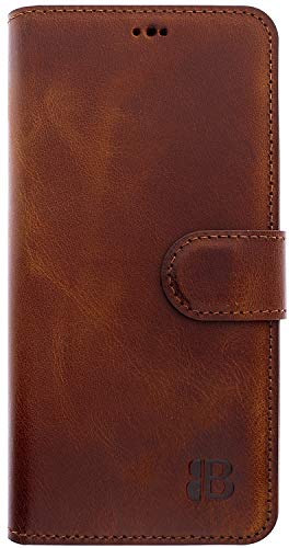 Burkley Handyhülle mit Ständer und Kartenfach für Samsung Galaxy S21+ Leder Handytasche mit Magnetverschluss, 360° Schutz, RFID-Blocker Burkley Handyhülle mit Ständer und Kartenfach für Samsung Galaxy S21+ Leder Handytasche mit Magnetverschluss, 360° Schutz, RFID-Blocker von Burkley