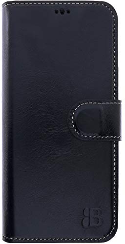 Burkley Handyhülle mit Ständer und Kartenfach für Samsung Galaxy S21 FE Leder Handytasche mit Magnetverschluss, 360° Schutz, RFID-Blocker Burkley Handyhülle mit Ständer und Kartenfach für Samsung Galaxy S21 FE Leder Handytasche mit Magnetverschluss, 360° Schutz, RFID-Blocker von Burkley