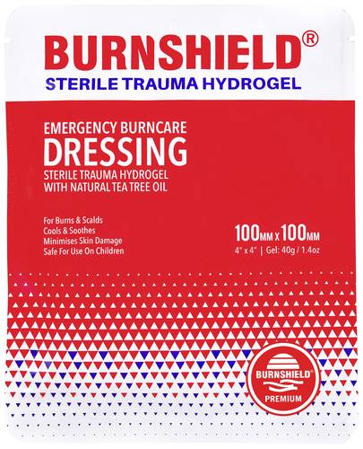 Burnshield 1012280 Brandwunden-Kompresse 100mm x 100mm von Burnshield