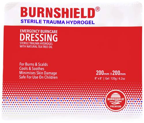 Burnshield 1012281 Brandwunden-Kompresse 200mm x 200mm von Burnshield