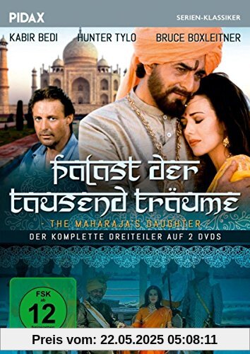 Palast der tausend Träume (The Maharaja's Daughter) / Der komplette Abenteuerdreiteiler mit Starbesetzung (Pidax Serien-Klassiker) [2 DVDs] von Burt Brinckerhoff