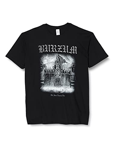 Burzum Herren T-Shirt Large (Herstellergröße: Large) Schwarz von Burzum