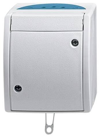 BJ APWG ocean AP Zugschalter 2610/6W-53 Wechsel grau/ blaugrün von Busch-Jaeger Elektro GmbH