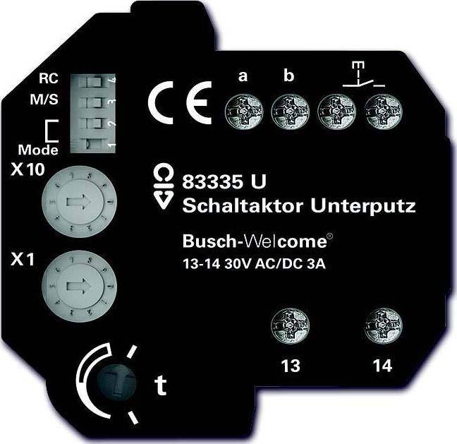 BJ Schaltaktor UP Busch-Welcome 83335 U BJ Schaltaktor UP Busch-Welcome 83335 U von Busch-Jaeger Elektro GmbH