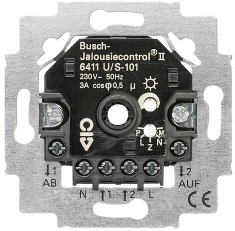 BJ UP Jalousie-Control II 6411U/S-101 mit Sensorauswertung 2Schliesser 690V BJ UP Jalousie-Control II 6411U/S-101 mit Sensorauswertung 2Schliesser 690V von Busch-Jaeger Elektro GmbH