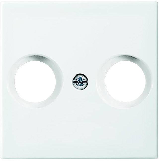 BJ balance SI Koax Abdeckung 2531-914 2Loch alpinweiß BJ balance SI Koax Abdeckung 2531-914 2Loch alpinweiß von Busch-Jaeger Elektro GmbH