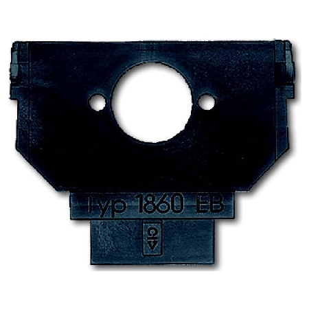 1860 EB  - Sockel für 1758... f. Dioden-EB-Buchse 1860 EB von Busch Jaeger
