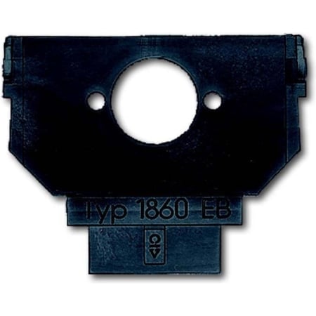 1860 EB  - Sockel für 1758... für Dioden-EB-Buchse, 1860 EB von Busch Jaeger