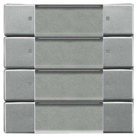 6737/01-803  - Wandsender grau metallic 6737/01-803 von Busch Jaeger