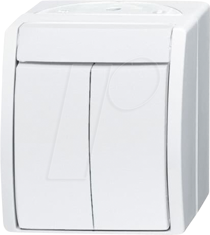 BJ 2601-5 W-54 - Wippschalter Serienschaltung von Busch-Jaeger