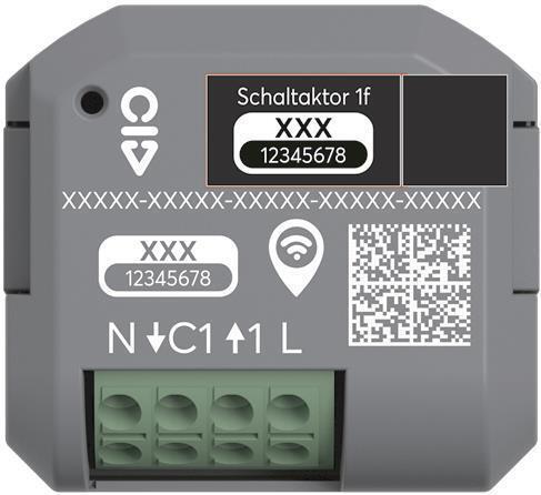 BUSCH JAEGER BJ 62811 U-WL Schaltaktor 1-fach UP Wireless (2CKA006710A0032) von Busch-Jaeger