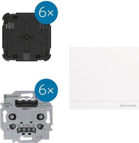 BUSCH JAEGER BJ Starterset Jalousie BA-Set-S.13blind set flex wireless für (2CKA006400A0102) von Busch-Jaeger