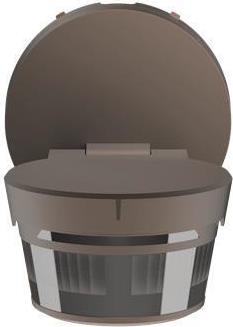 BUSCH JAEGER Bewegungsmelder Wächter 220° BT Braun (2CKA006800A3071) von Busch-Jaeger