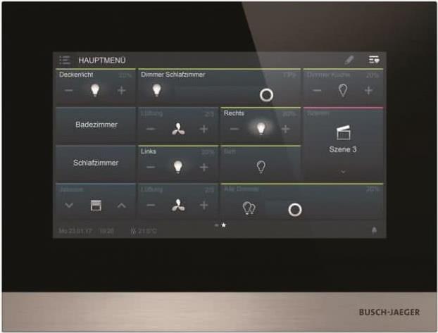 BUSCH-JAEGER H8236-4B-03 IP touch 7 LAN/WLAN (2TMA130050B0066) von Busch-Jaeger
