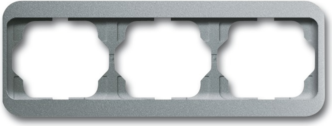 Busch Jaeger 1754-0-4394 Wandplatte/Schalterabdeckung Titan (1754-0-4394) von Busch-Jaeger